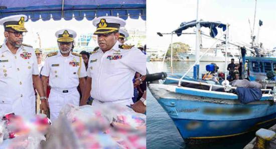 Sri Lankan Navy Seizes Over Rs13 Bn Worth of Drugs